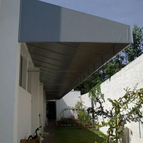Cobertura de Lona em Valinhos SP — Instalação em garagem residencial
