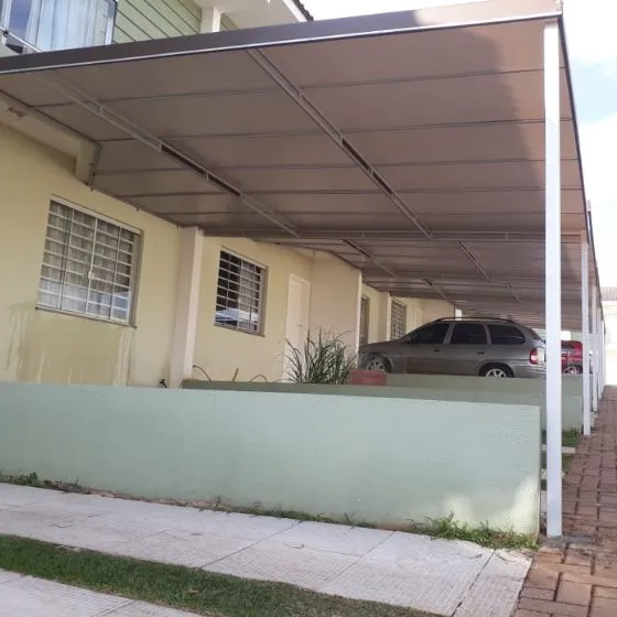 Cobertura de Lona em Valinhos SP — Instalação em estacionamento