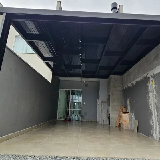 Pergotelha em Valinhos SP — Instalação em área gourmet com churrasqueira