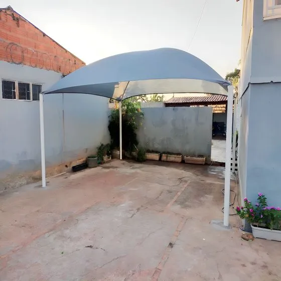 Sombreadores para Veículos em Valinhos SP — Instalação em área gourmet com churrasqueira