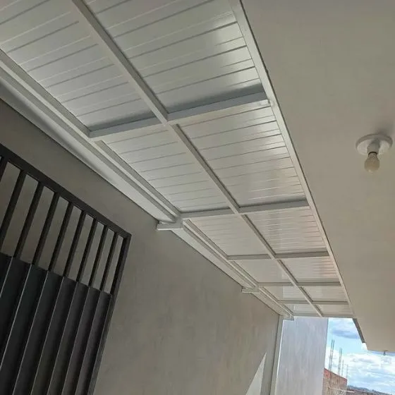 Cobertura de Telha Metálica Forro - Toldos em Valinhos