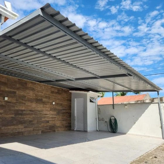 Cobertura de Telha Metálica Simples - Toldos em Valinhos